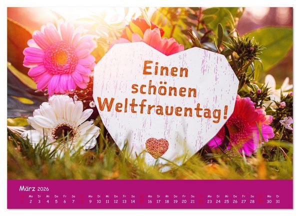Produktbild: Momente im Jahr, die verbinden - Wunschkalender mit herzlichen Gr&uuml;&szlig;en (Wandkalender 2026 DIN A3 quer), CALVENDO Monatskalender
