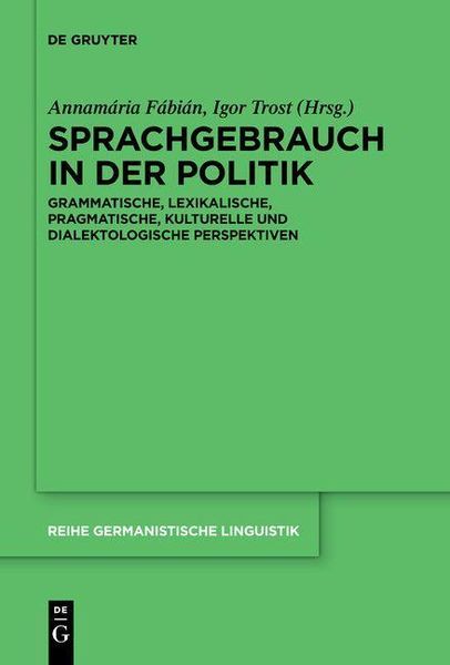 Produktbild: Sprachgebrauch in der Politik