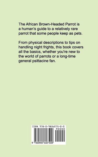Produktbild: The African Brown-Headed Parrot