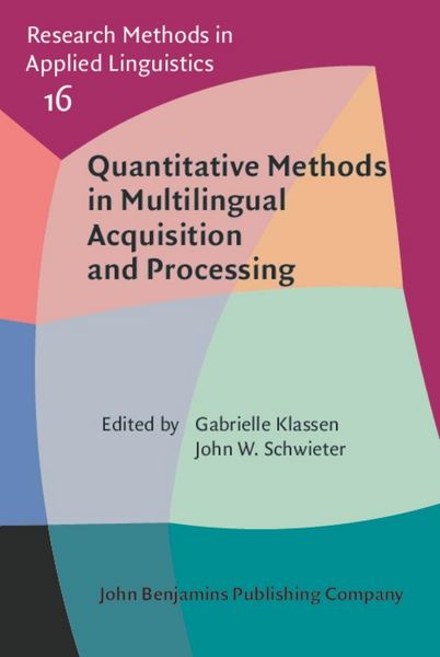 Produktbild: Quantitative Methods in Multilingual Acquisition and Processing