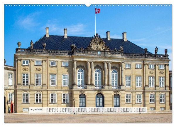Produktbild: Kopenhagen &ndash; Wo Geschichte lebt (hochwertiger Premium Wandkalender 2026 DIN A2 quer), Kunstdruck in Hochglanz