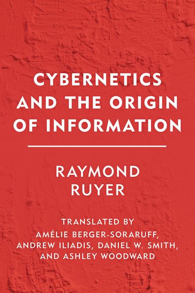 Produktbild: Cybernetics and the Origin of Information