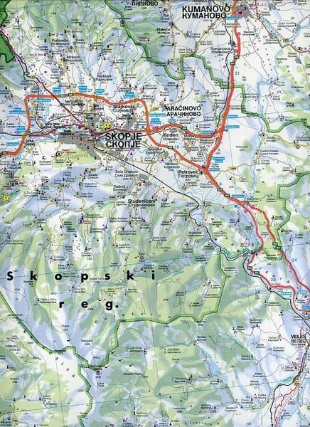Mazedonien 1 : 200 000