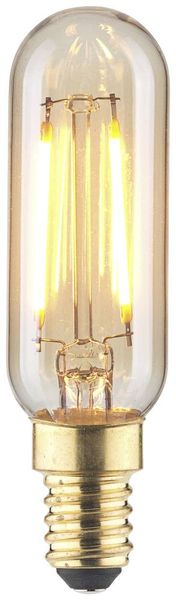 Produktbild: LightMe LM85050 LED E14 R&ouml;hrenform 2.5W Bernstein (&Oslash; x L) 25mm x 90mm 1St.