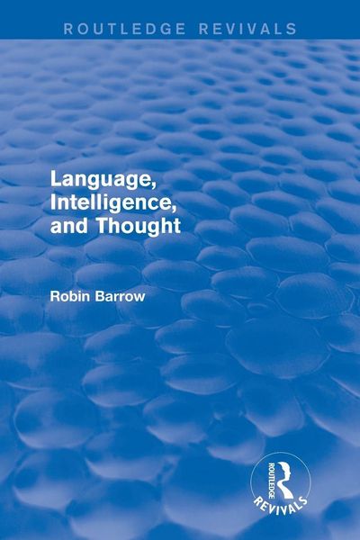 Produktbild: Language, Intelligence, and Thought