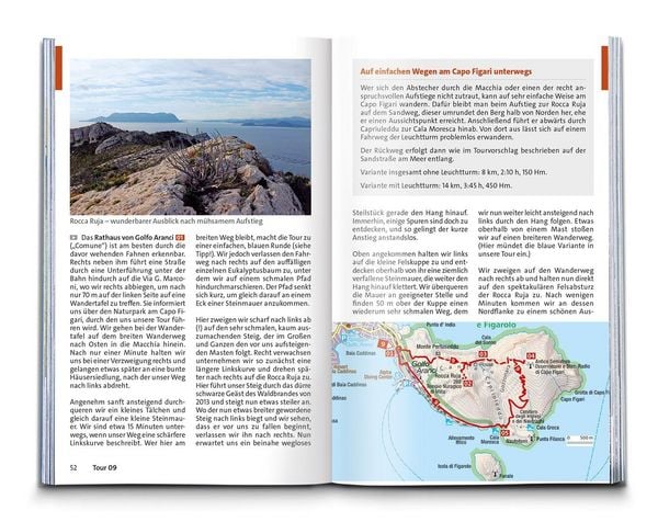 Produktbild: KOMPASS Wanderf&uuml;hrer Sardinien, 75 Touren mit Extra-Tourenkarte