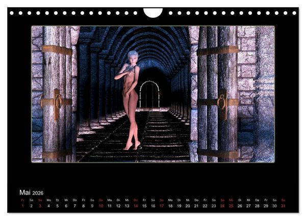 Produktbild: Digital Woman (Wandkalender 2026 DIN A4 quer), CALVENDO Monatskalender