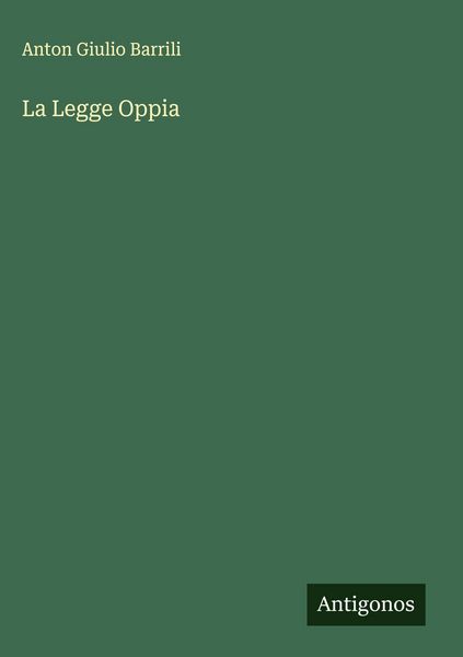 Produktbild: La Legge Oppia
