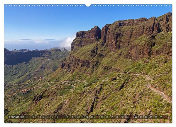 Produktbild: Vulkaninsel im Atlantik, Teneriffa (Wandkalender 2027 DIN A2 quer), CALVENDO Monatskalender