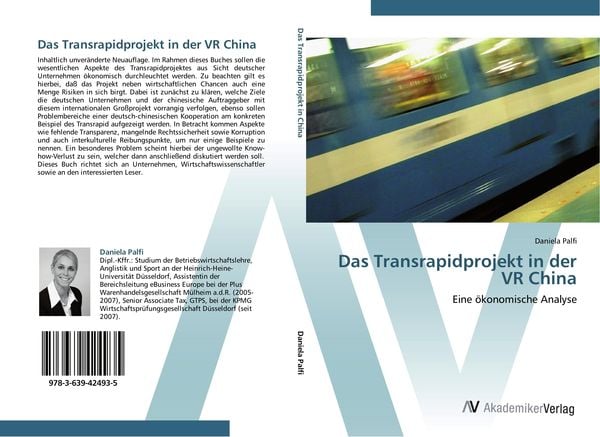 Produktbild: Das Transrapidprojekt in der VR China