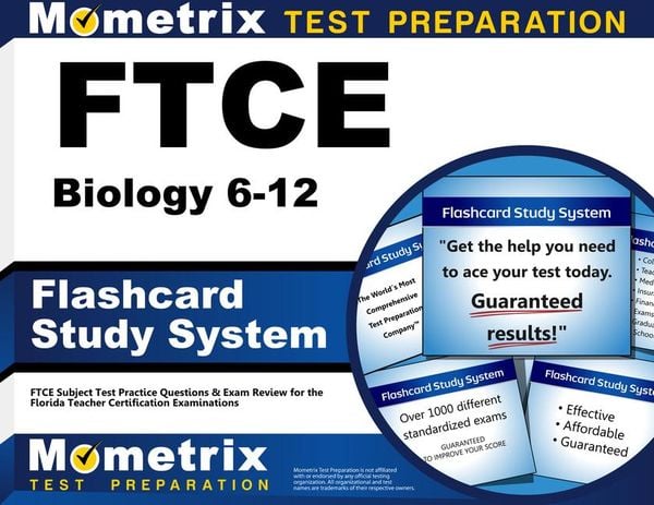 Produktbild: FTCE Biology 6-12 Flashcard Study System