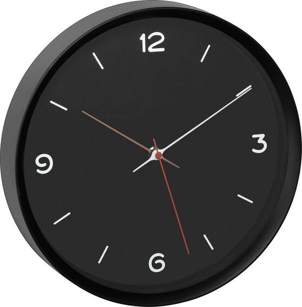 Produktbild: TFA Dostmann 60.3056.01 Quarz Wanduhr 309 mm x 50 mm Petrolblau