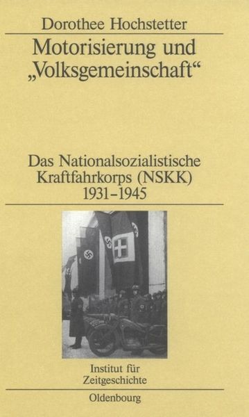 Produktbild: Motorisierung und "Volksgemeinschaft"