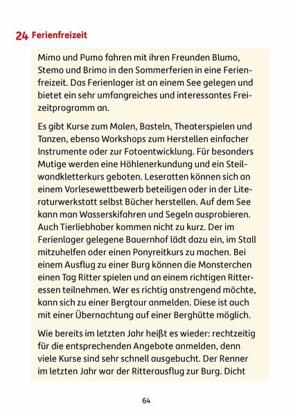 Deutsch 4. Klasse Übungsheft - Besser lesen