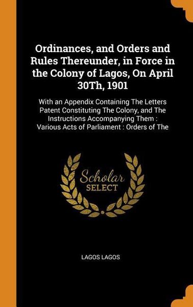 Produktbild: Ordinances & Orders & Rules Th