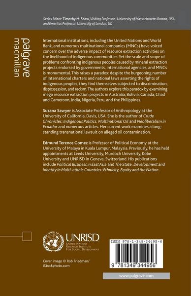 Produktbild: The Politics of Resource Extraction