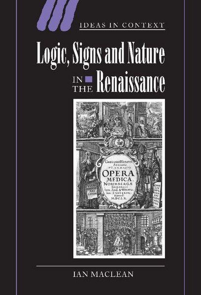 Produktbild: Logic, Signs and Nature in the Renaissance