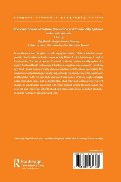 Produktbild: Economic Spaces of Pastoral Production and Commodity Systems
