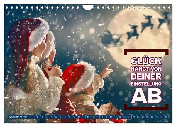 Produktbild: Quellen des Gl&uuml;cks (Wandkalender 2026 DIN A4 quer), CALVENDO Monatskalender