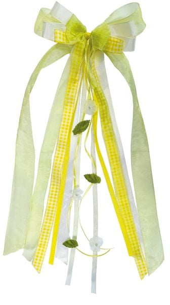 Produktbild: Nestler Schult&uuml;tenschleife creme/gelb/natur 23x50cm