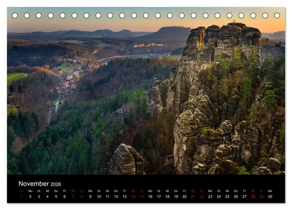 Produktbild: Dresden und Umland (Tischkalender 2026 DIN A5 quer), CALVENDO Monatskalender