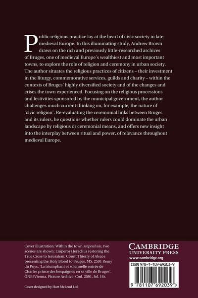 Produktbild: Civic Ceremony and Religion in Medieval Bruges C.1300 1520