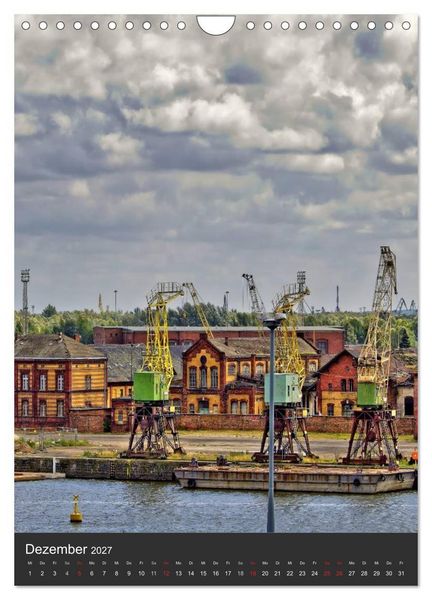 Produktbild: Stettin Szczecin (Wandkalender 2027 DIN A4 hoch), CALVENDO Monatskalender