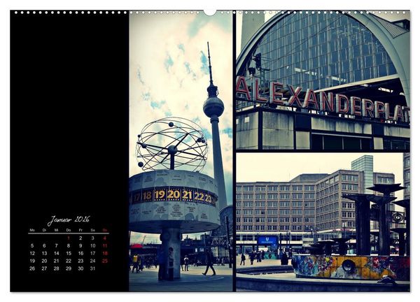 Produktbild: BERLIN horizontal (hochwertiger Premium Wandkalender 2026 DIN A2 quer), Kunstdruck in Hochglanz