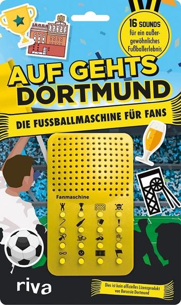 Auf geht's Dortmund - die Fußballmaschine für Dortmund-Fans