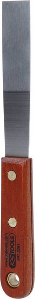 Produktbild: KS Tools 907.2261 Edelstahl-Spachtel, 25mm, mit Holzgriff