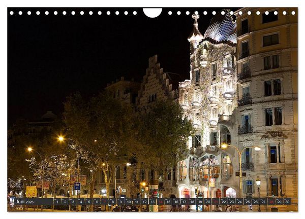 Produktbild: Metropole Barcelona (Wandkalender 2026 DIN A4 quer), CALVENDO Monatskalender