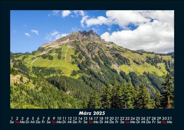 Produktbild: Landschaftskalender 2025 Fotokalender DIN A5