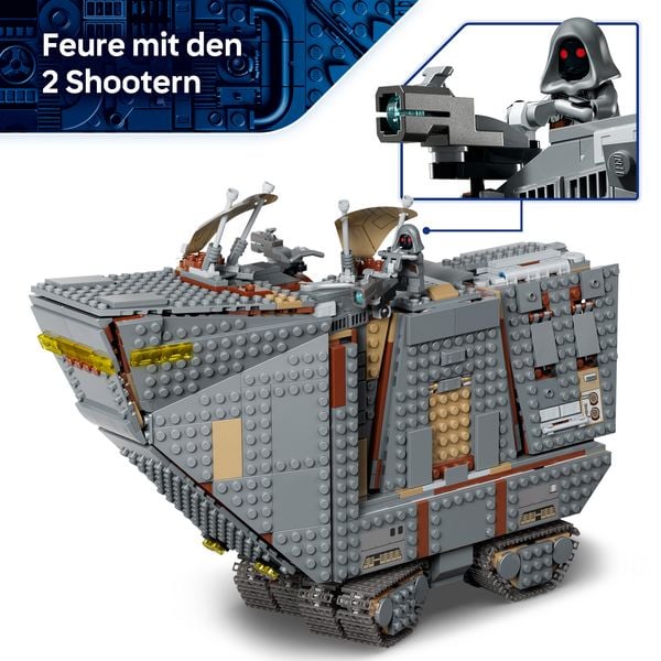 Produktbild: LEGO Star Wars Offworld Sandkrawler und Schlammhorn Bauspielzeug 75453