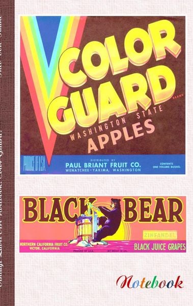 Vintage Label Art Notebook: Color Guard! (Notizbuch), Taschenbuch von Theo Taane, BoD – Books on Demand, 9783739249407