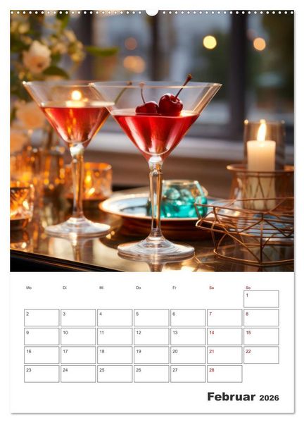 Produktbild: Bar- und Lounge-Atmosph&auml;re (hochwertiger Premium Wandkalender 2026 DIN A2 hoch), Kunstdruck in Hochglanz