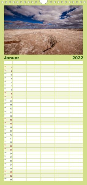 Produktbild: Outback Life - Australien - Familienplaner hoch (Wandkalender 2022 , 21 cm x 45 cm, hoch)