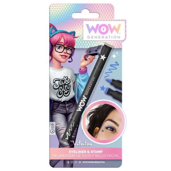 Produktbild: WOW GENERATION Eyeliner mit Stempel 5fach sortiert