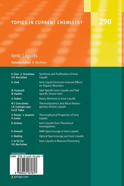 Produktbild: Ionic Liquids