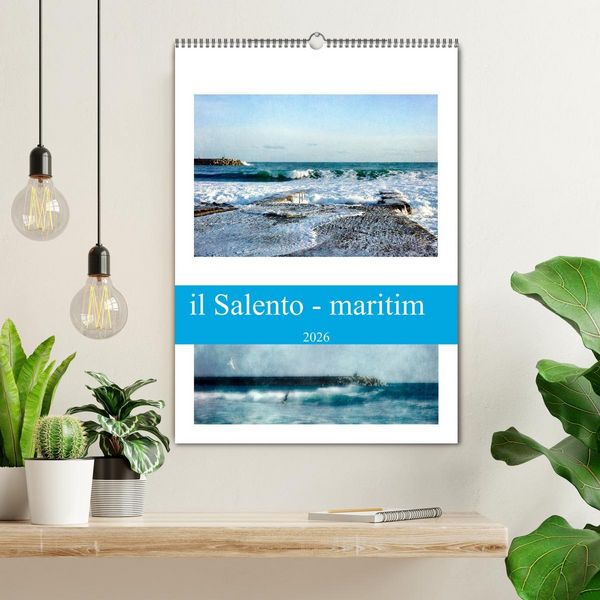 Produktbild: il Salento - maritim (Wandkalender 2026 DIN A2 hoch), CALVENDO Monatskalender
