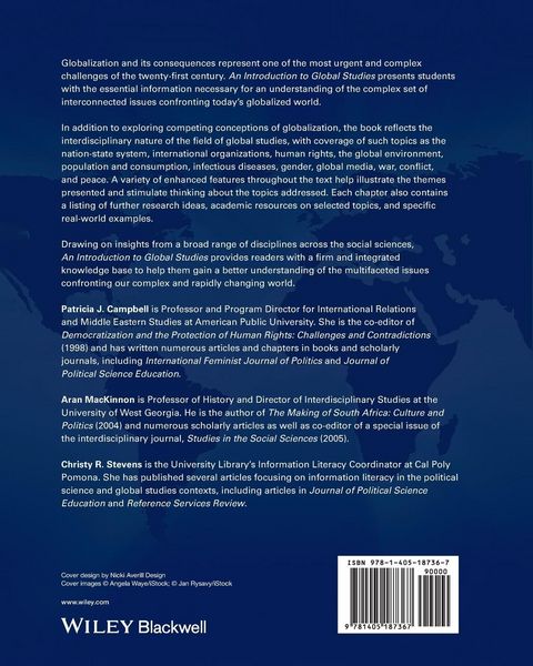 Produktbild: An Introduction to Global Studies