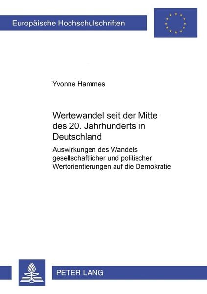 Produktbild: Wertewandel seit der Mitte des 20. Jahrhunderts in Deutschland