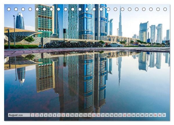 Produktbild: Dubai - Traumstadt der Scheichs (Tischkalender 2026 DIN A5 quer), CALVENDO Monatskalender