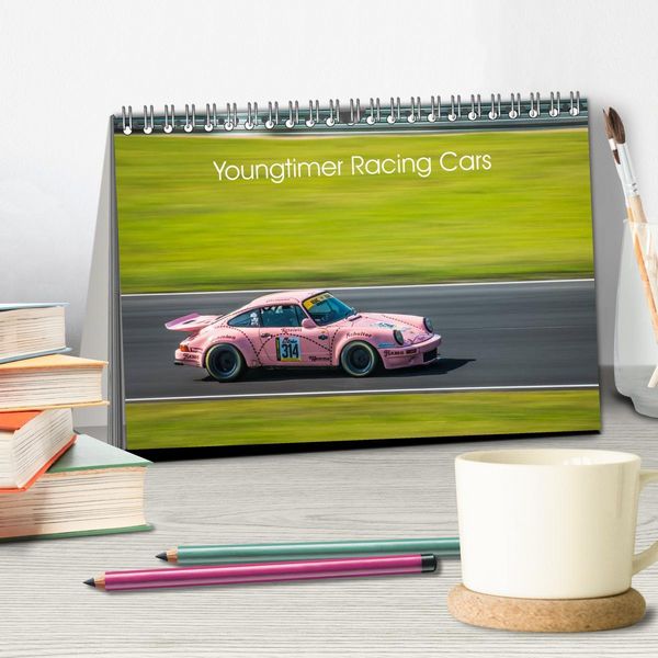 Produktbild: Youngtimer Racing Cars (Tischkalender 2026 DIN A5 quer), CALVENDO Monatskalender
