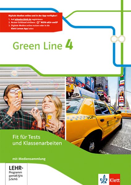 Green Line 4. Fit für Tests und Klassenarbeiten mit Lösungsheft und Mediensammlung. Bundesausgabe ab 2014, Set von , Klett Schulbuchverlag,