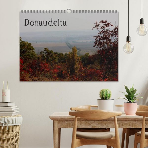 Produktbild: Donaudelta (Wandkalender 2026 DIN A2 quer), CALVENDO Monatskalender