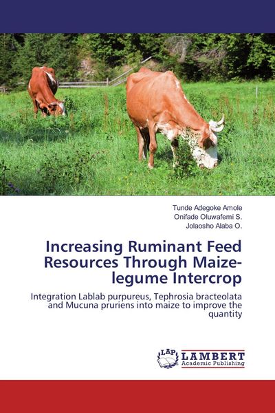 Produktbild: Increasing Ruminant Feed Resources Through Maize-legume Intercrop