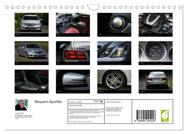 Produktbild: Bequem-Sportler (Wandkalender 2027 DIN A4 quer), CALVENDO Monatskalender