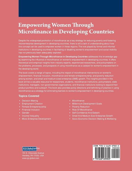 Produktbild: Empowering Women Through Microfinance in Developing Countries