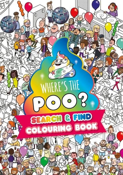 Produktbild: Where's the Poo? A search and find colouring book