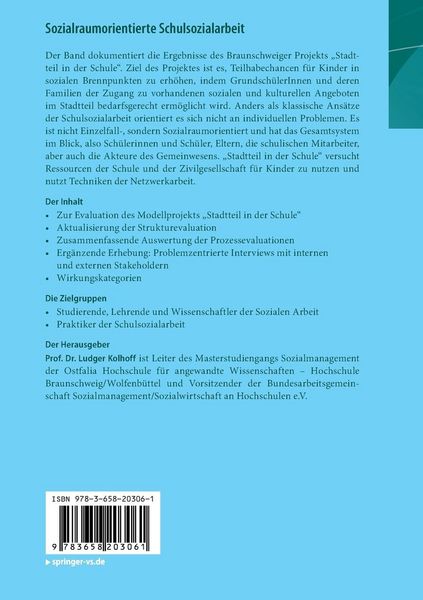 Produktbild: Sozialraumorientierte Schulsozialarbeit